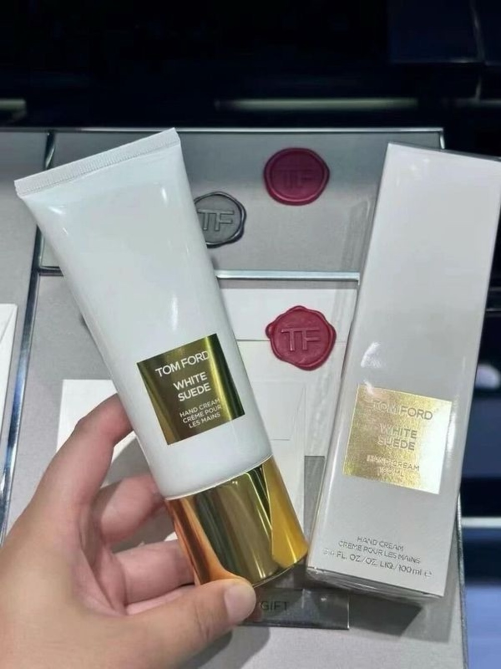 Tom Ford White Suede Scented Hand Cream 100ml New in box! Best Gift GWP